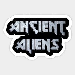 Ancient aliens Sticker